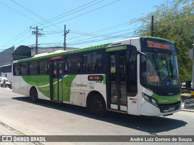 Caprichosa Auto Ônibus B27050 na cidade de Rio de Janeiro, Rio de Janeiro, Brasil, por André Luiz Gomes de Souza. Número da foto: #9735469.