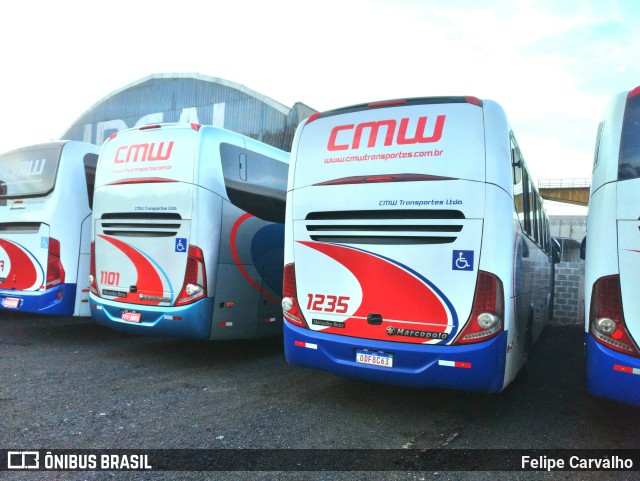 CMW Transportes 1235 na cidade de Bragança Paulista, São Paulo, Brasil, por Felipe Carvalho. Número da foto: #9735337.