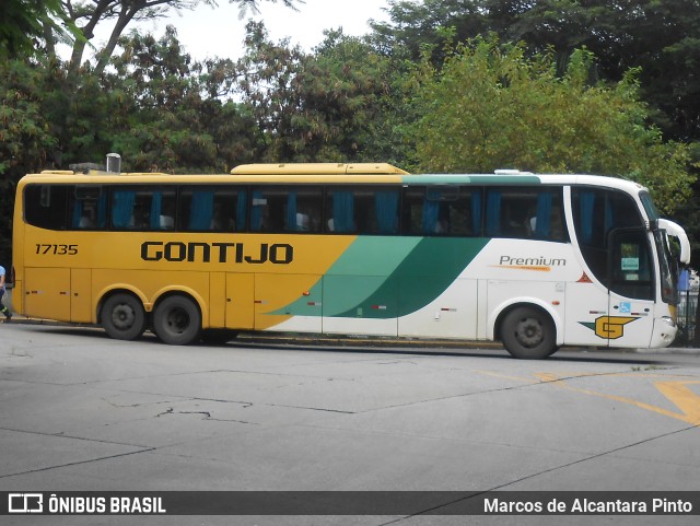 Empresa Gontijo de Transportes 17135 na cidade de São Paulo, São Paulo, Brasil, por Marcos de Alcantara Pinto. ID da foto: 9735775.