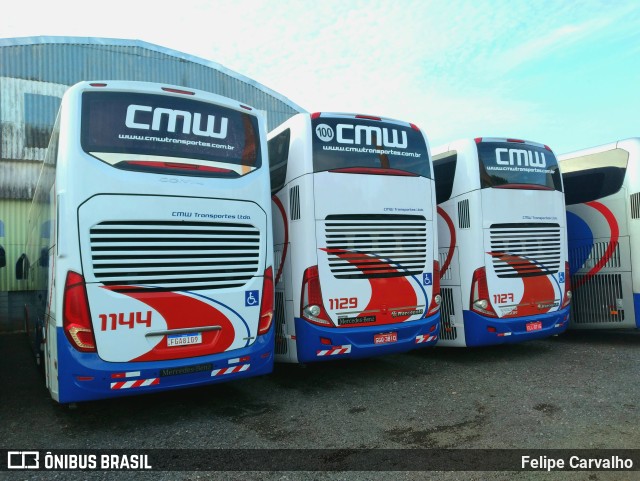 CMW Transportes 1144 na cidade de Bragança Paulista, São Paulo, Brasil, por Felipe Carvalho. ID da foto: 9735400.