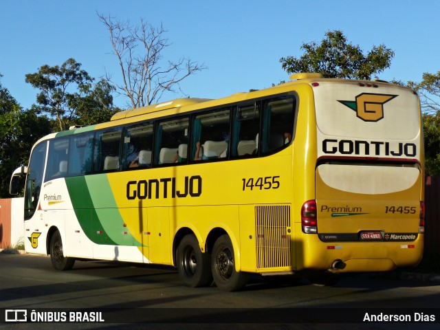 Empresa Gontijo de Transportes 14455 na cidade de Brasília, Distrito Federal, Brasil, por Anderson Dias. ID da foto: 9792792.