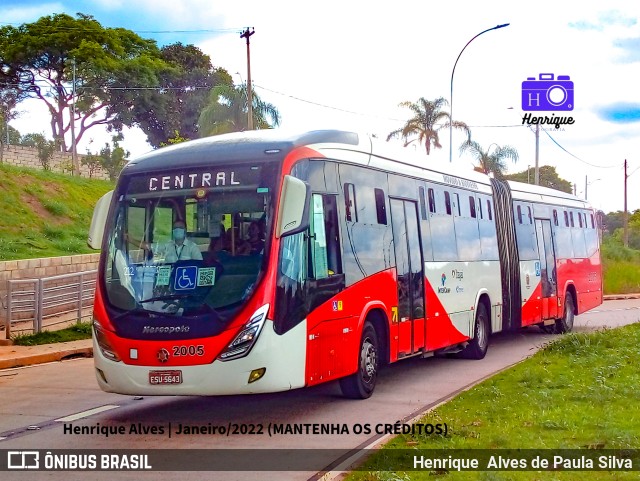 Itajaí Transportes Coletivos 2005 na cidade de Campinas, São Paulo, Brasil, por Henrique Alves de Paula Silva. Número da foto: #9792746.