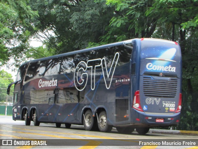 Viação Cometa 719300 na cidade de São Paulo, São Paulo, Brasil, por Francisco Mauricio Freire. Número da foto: #9791695.
