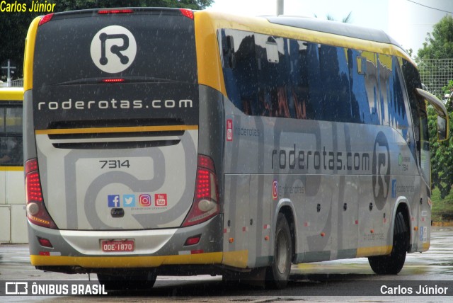 RodeRotas - Rotas de Viação do Triângulo 7314 na cidade de Goiânia, Goiás, Brasil, por Carlos Júnior. ID da foto: 9791945.