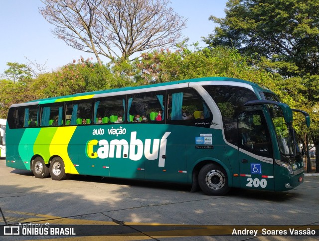 Auto Viação Cambuí 200 na cidade de São Paulo, São Paulo, Brasil, por Andrey  Soares Vassão. Número da foto: #9818407.