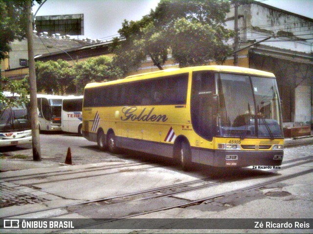 Viação Itapemirim 45105 na cidade de Rio de Janeiro, Rio de Janeiro, Brasil, por Zé Ricardo Reis. ID da foto: 9817848.