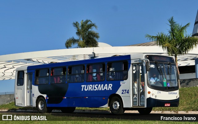Turismar Transporte e Turismo 274 na cidade de Marília, São Paulo, Brasil, por Francisco Ivano. Número da foto: #9816970.