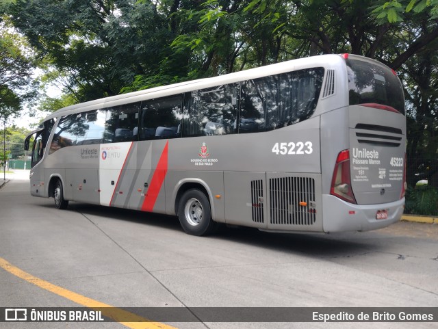 Empresa de Ônibus Pássaro Marron 45223 na cidade de São Paulo, São Paulo, Brasil, por Espedito de Brito Gomes. ID da foto: 9819910.