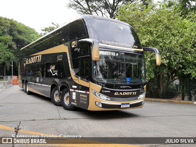 Auto Viação Gadotti 5022 na cidade de São Paulo, São Paulo, Brasil, por JULIO SILVA. Número da foto: #9820639.