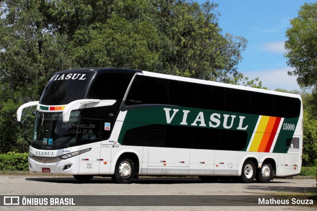 Viasul - Auto Viação Venâncio Aires 15000 na cidade de Santa Maria, Rio Grande do Sul, Brasil, por Matheus Souza. ID da foto: 9820705.