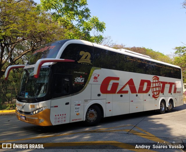 Auto Viação Gadotti 1016 na cidade de São Paulo, São Paulo, Brasil, por Andrey  Soares Vassão. Número da foto: #9820894.
