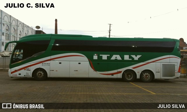 Italy Transporte e Turismo 1123 na cidade de Porto Alegre, Rio Grande do Sul, Brasil, por JULIO SILVA. Número da foto: #9821072.