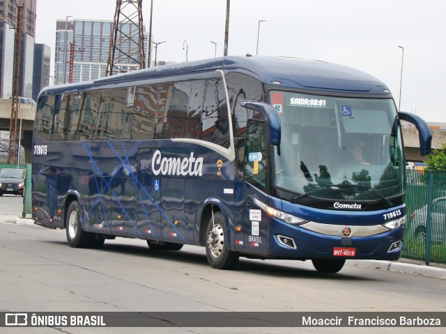 Viação Cometa 719613 na cidade de São Paulo, São Paulo, Brasil, por Moaccir  Francisco Barboza. ID da foto: 9820290.