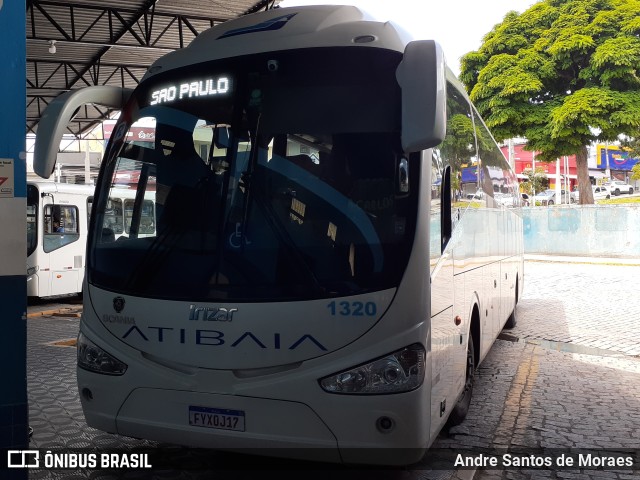 Viação Atibaia São Paulo 1320 na cidade de Atibaia, São Paulo, Brasil, por Andre Santos de Moraes. Número da foto: #9820073.