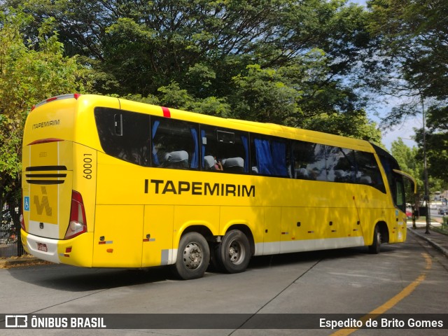 Viação Itapemirim 60001 na cidade de São Paulo, São Paulo, Brasil, por Espedito de Brito Gomes. Número da foto: #9819933.