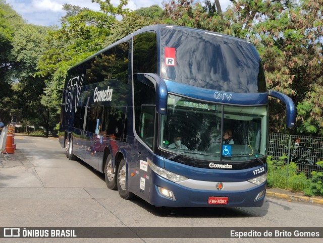 Viação Cometa 17323 na cidade de São Paulo, São Paulo, Brasil, por Espedito de Brito Gomes. ID da foto: 9819964.