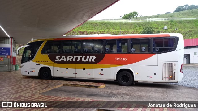 Saritur - Santa Rita Transporte Urbano e Rodoviário 30110 na cidade de João Monlevade, Minas Gerais, Brasil, por Jonatas de Rodrigues. Número da foto: #9820083.