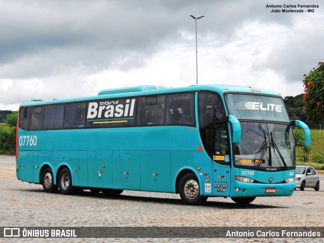 Elite Turismo 07760 na cidade de João Monlevade, Minas Gerais, Brasil, por Antonio Carlos Fernandes. Número da foto: #9819227.