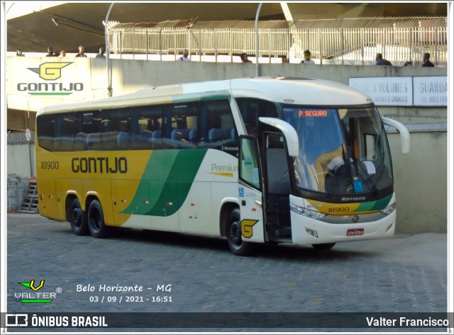 Empresa Gontijo de Transportes 18900 na cidade de Belo Horizonte, Minas Gerais, Brasil, por Valter Francisco. Número da foto: #9819090.