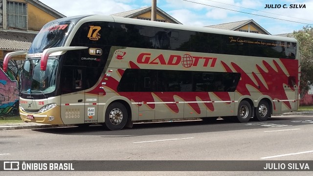 Auto Viação Gadotti 2216 na cidade de Porto Alegre, Rio Grande do Sul, Brasil, por JULIO SILVA. ID da foto: 9820539.