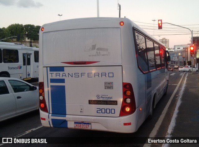 Transferro Turismo 2000 na cidade de Cariacica, Espírito Santo, Brasil, por Everton Costa Goltara. ID da foto: 9821290.