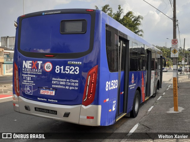 Next Mobilidade - ABC Sistema de Transporte 81.523 na cidade de Diadema, São Paulo, Brasil, por Welton Xavier. Número da foto: #9821440.