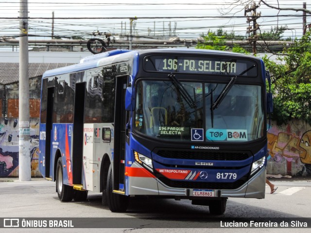 Next Mobilidade - ABC Sistema de Transporte 81.779 na cidade de Santo André, São Paulo, Brasil, por Luciano Ferreira da Silva. ID da foto: 9821632.