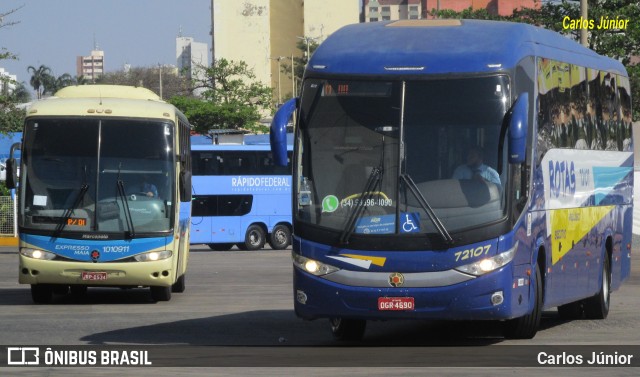 RodeRotas - Rotas de Viação do Triângulo 72107 na cidade de Goiânia, Goiás, Brasil, por Carlos Júnior. ID da foto: 9822734.