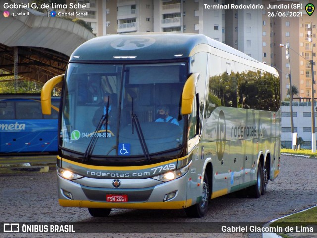 RodeRotas - Rotas de Viação do Triângulo 7749 na cidade de Jundiaí, São Paulo, Brasil, por Gabriel Giacomin de Lima. Número da foto: #9822950.