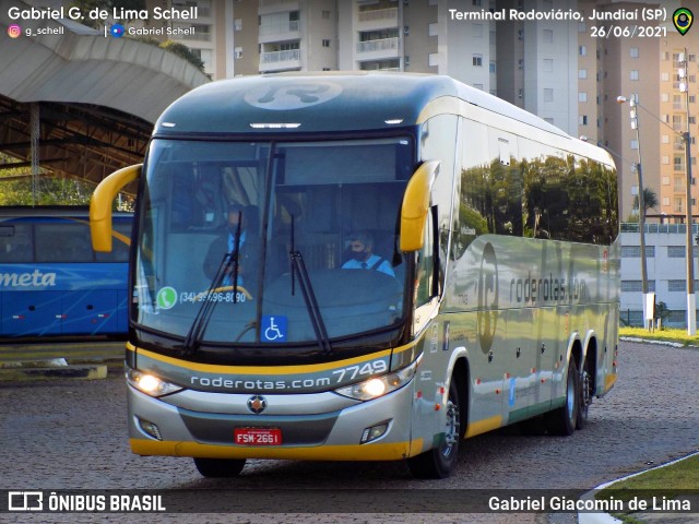 RodeRotas - Rotas de Viação do Triângulo 7749 na cidade de Jundiaí, São Paulo, Brasil, por Gabriel Giacomin de Lima. ID da foto: 9822950.