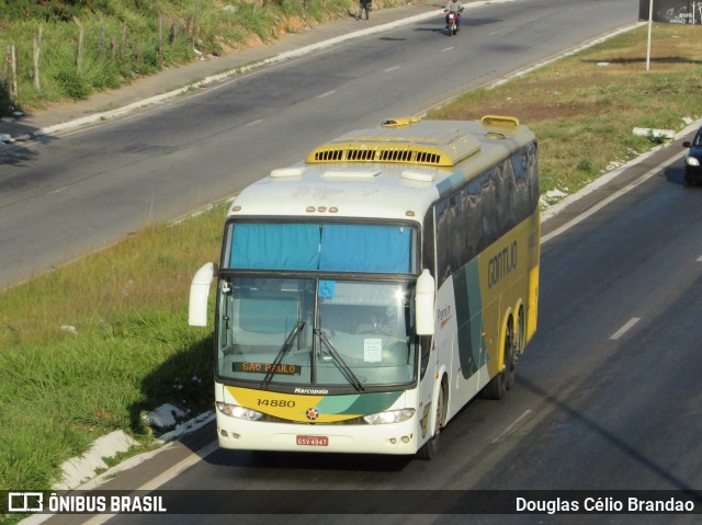 Empresa Gontijo de Transportes 14880 na cidade de Belo Horizonte, Minas Gerais, Brasil, por Douglas Célio Brandao. ID da foto: 9823148.