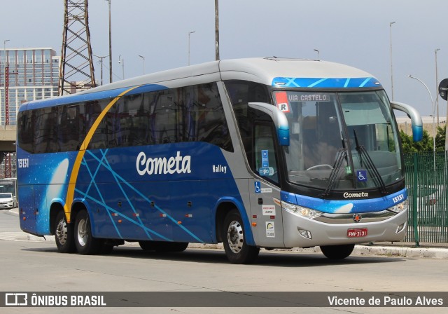 Viação Cometa 13131 na cidade de São Paulo, São Paulo, Brasil, por Vicente de Paulo Alves. Número da foto: #9821392.