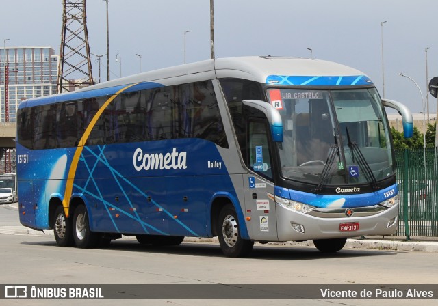 Viação Cometa 13131 na cidade de São Paulo, São Paulo, Brasil, por Vicente de Paulo Alves. ID da foto: 9821392.