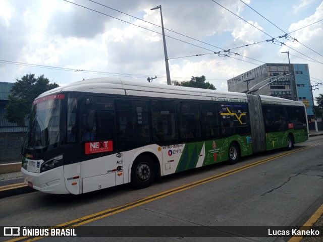 Next Mobilidade - ABC Sistema de Transporte 8178 na cidade de São Paulo, São Paulo, Brasil, por Lucas Kaneko. ID da foto: 9821473.