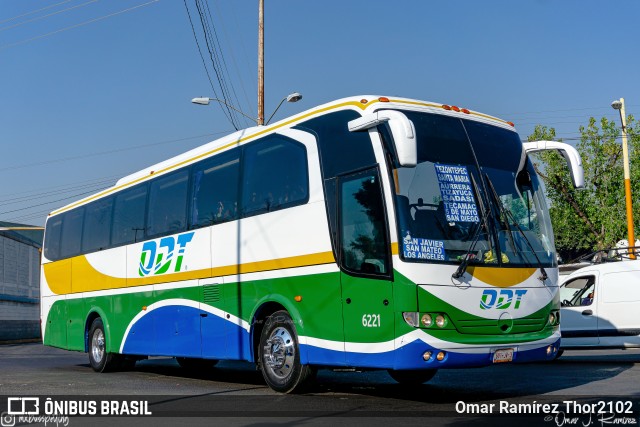 ODT - Ómnibus de Tizayuca 6221 na cidade de Gustavo A. Madero, Ciudad de México, México, por Omar Ramírez Thor2102. Número da foto: #9822363.
