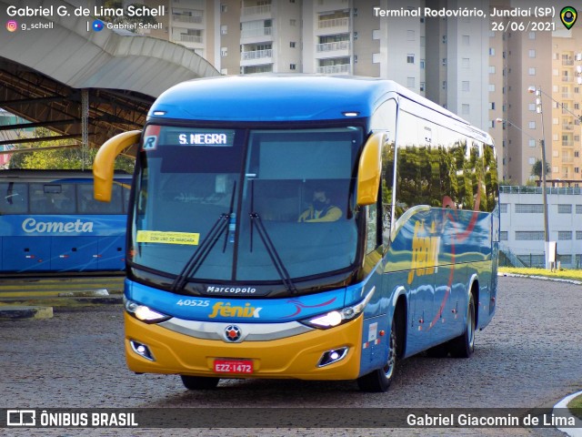 Rápido Expresso Fênix Viação 40525 na cidade de Jundiaí, São Paulo, Brasil, por Gabriel Giacomin de Lima. Número da foto: #9822957.