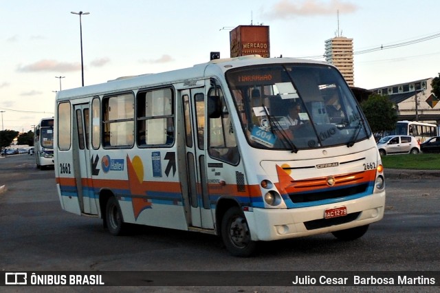 Viação Halley 2662 na cidade de Aracaju, Sergipe, Brasil, por Julio Cesar  Barbosa Martins. Número da foto: #9821396.