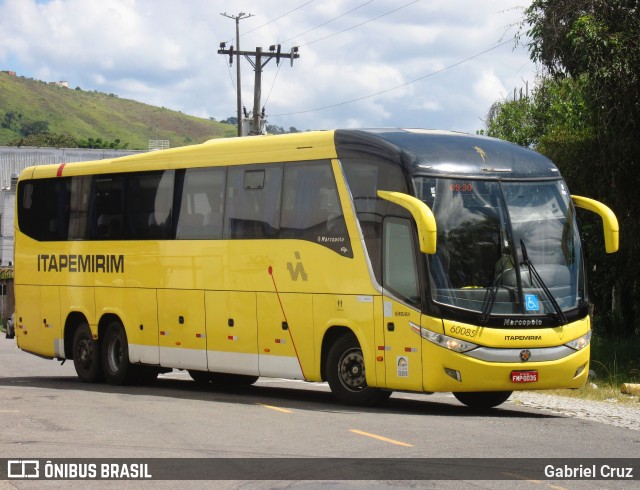 Viação Itapemirim 60085 na cidade de Juiz de Fora, Minas Gerais, Brasil, por Gabriel Cruz. ID da foto: 9825592.