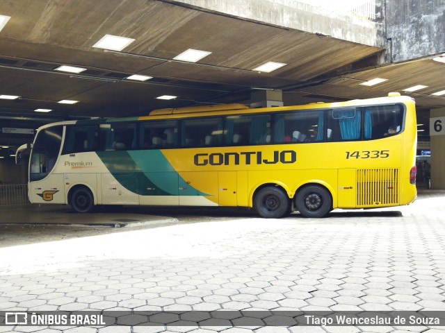 Empresa Gontijo de Transportes 14335 na cidade de Belo Horizonte, Minas Gerais, Brasil, por Tiago Wenceslau de Souza. Número da foto: #9824720.