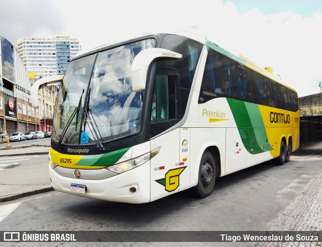 Empresa Gontijo de Transportes 18215 na cidade de Belo Horizonte, Minas Gerais, Brasil, por Tiago Wenceslau de Souza. ID da foto: 9824765.