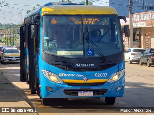 JTP Transportes - COM Porto Velho 02.037 na cidade de Porto Velho, Rondônia, Brasil, por Marlon Alexandre . ID da foto: 9824834.