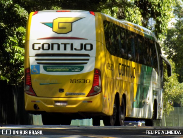 Empresa Gontijo de Transportes 18530 na cidade de São Paulo, São Paulo, Brasil, por FELIPE ALMEIDA. ID da foto: 9823786.