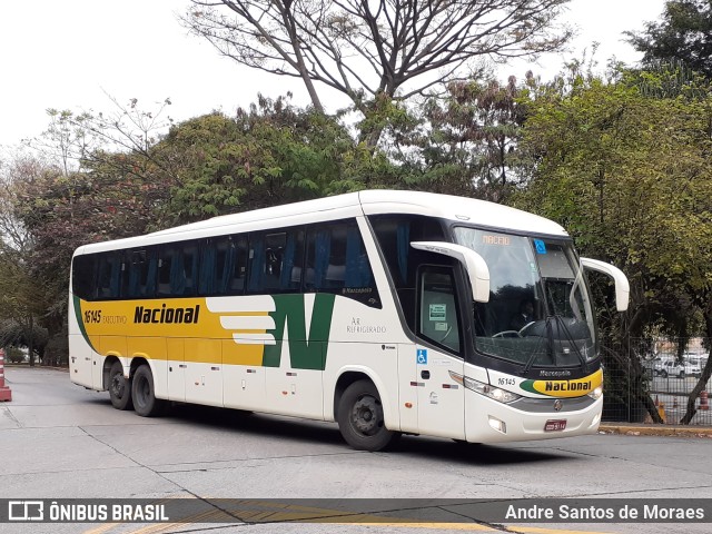 Viação Nacional 16145 na cidade de São Paulo, São Paulo, Brasil, por Andre Santos de Moraes. ID da foto: 9824636.