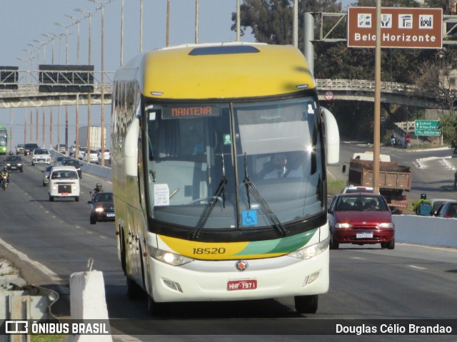 Empresa Gontijo de Transportes 18520 na cidade de Belo Horizonte, Minas Gerais, Brasil, por Douglas Célio Brandao. Número da foto: #9824249.