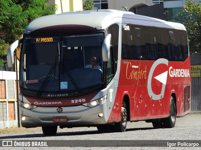 Expresso Gardenia 3240 na cidade de Divinópolis, Minas Gerais, Brasil, por Igor Policarpo. Número da foto: #9825228.