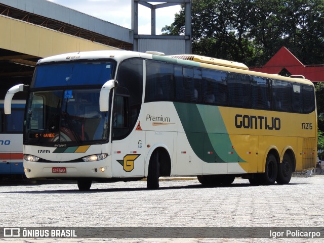 Empresa Gontijo de Transportes 17215 na cidade de Divinópolis, Minas Gerais, Brasil, por Igor Policarpo. Número da foto: #9825225.