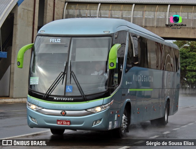 Viação Garcia 8365 na cidade de Campinas, São Paulo, Brasil, por Sérgio de Sousa Elias. Número da foto: #9825123.