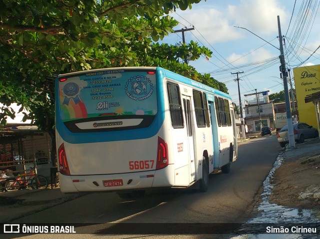 Reunidas Transportes >  Transnacional Metropolitano 56057 na cidade de Bayeux, Paraíba, Brasil, por Simão Cirineu. ID da foto: 9823596.