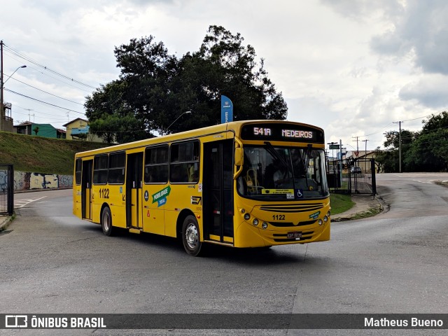 Viação Leme 1122 na cidade de Jundiaí, São Paulo, Brasil, por Matheus Bueno. ID da foto: 9825024.