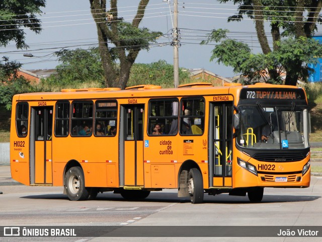 Auto Viação Redentor HI022 na cidade de Curitiba, Paraná, Brasil, por João Victor. ID da foto: 9825909.